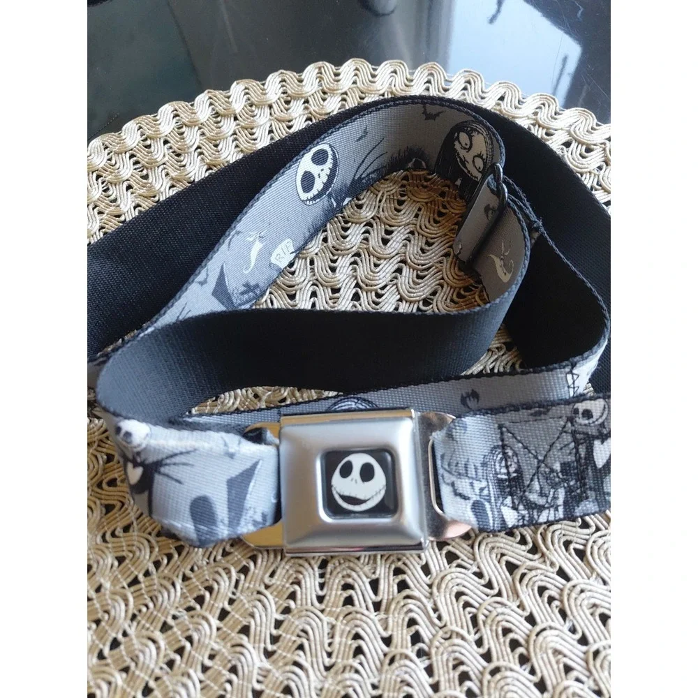 BUCKlE-DOWN Disney nightmare before Christmas Adjustable Belt pre owned K2